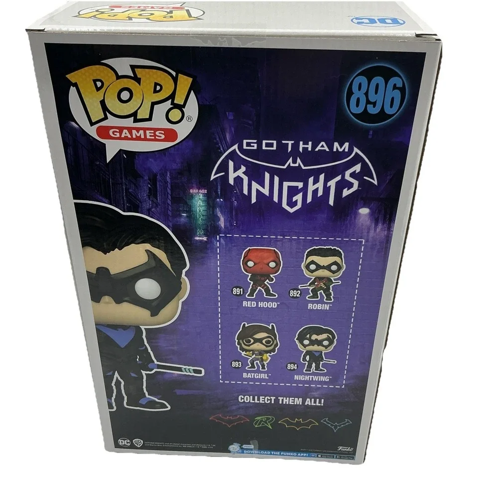 NEW Funko Pop! #896 DC Universe NIGHTWING Gotham Knights Exclusive Jumbo Figure